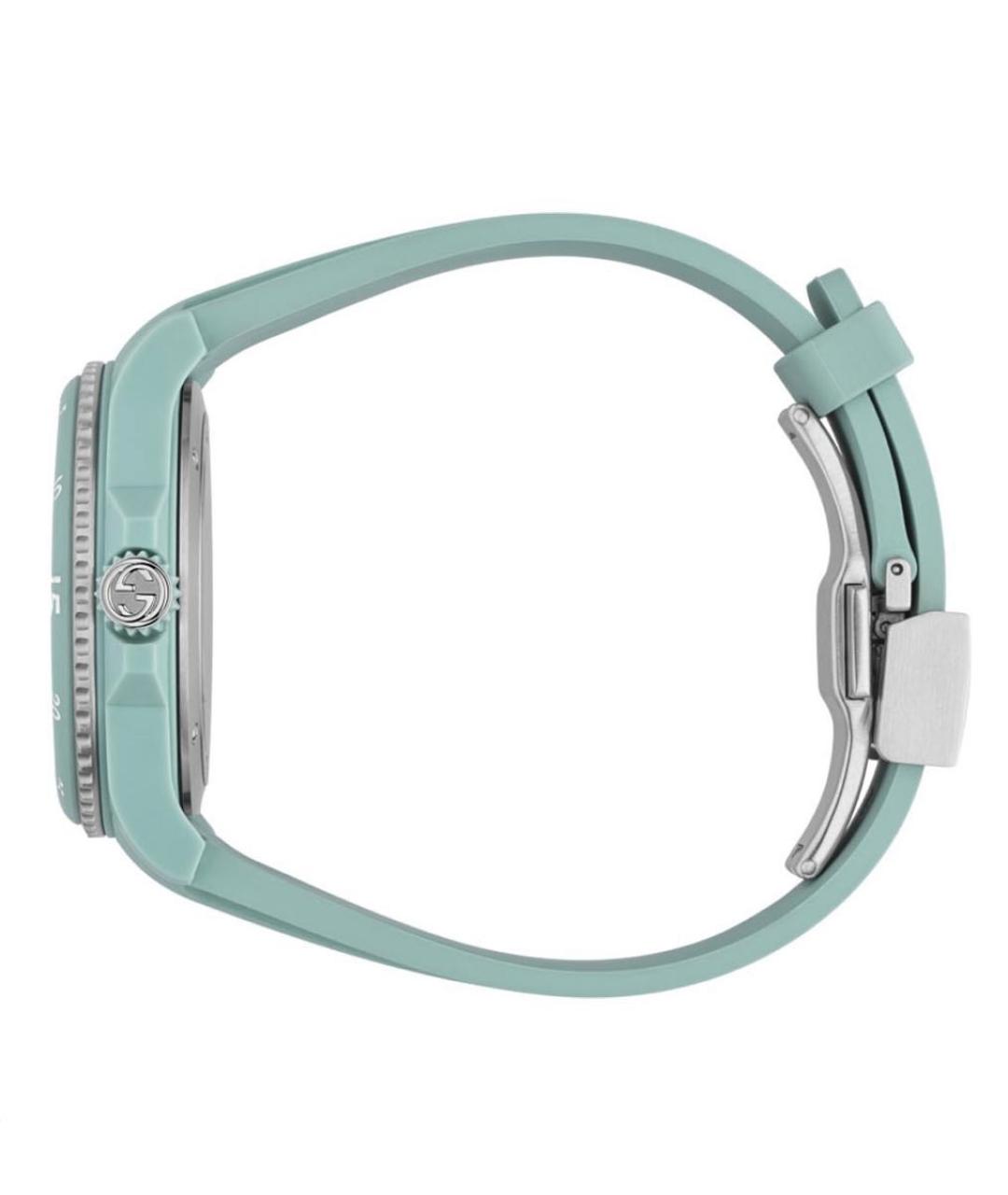 GUCCI Бирюзовые часы, фото 3