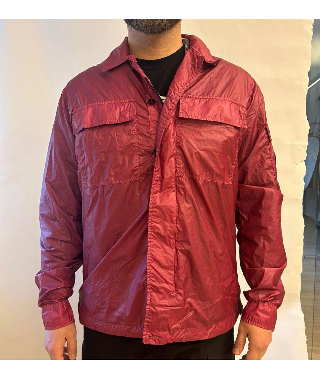 CP COMPANY Коралловая полиамидовая куртка, фото 5