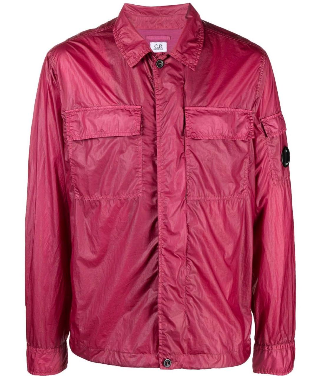 CP COMPANY Коралловая полиамидовая куртка, фото 1