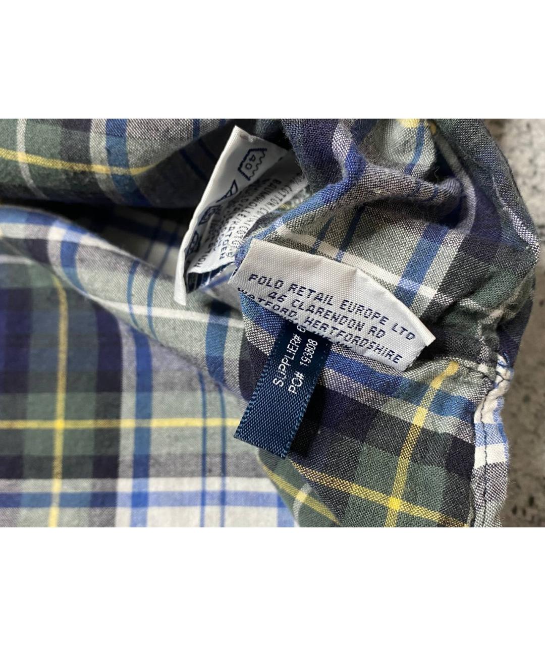 POLO RALPH LAUREN Мульти хлопковая кэжуал рубашка, фото 9
