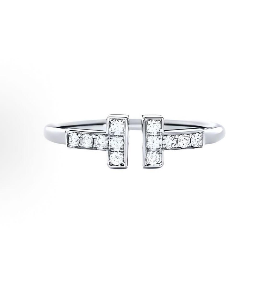 TIFFANY&CO Кольцо из белого золота, фото 7