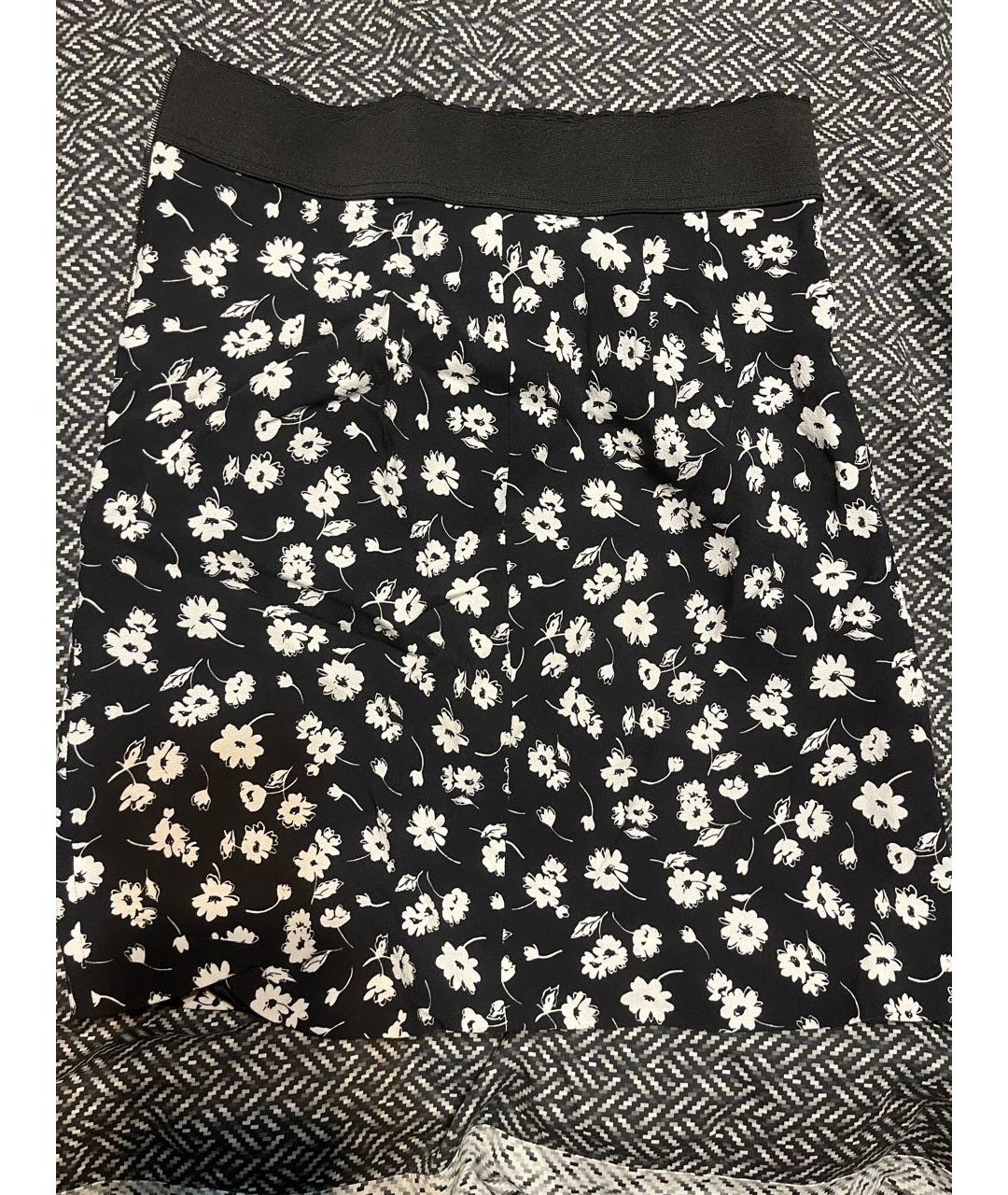 DOLCE&GABBANA Черная юбка мини, фото 4