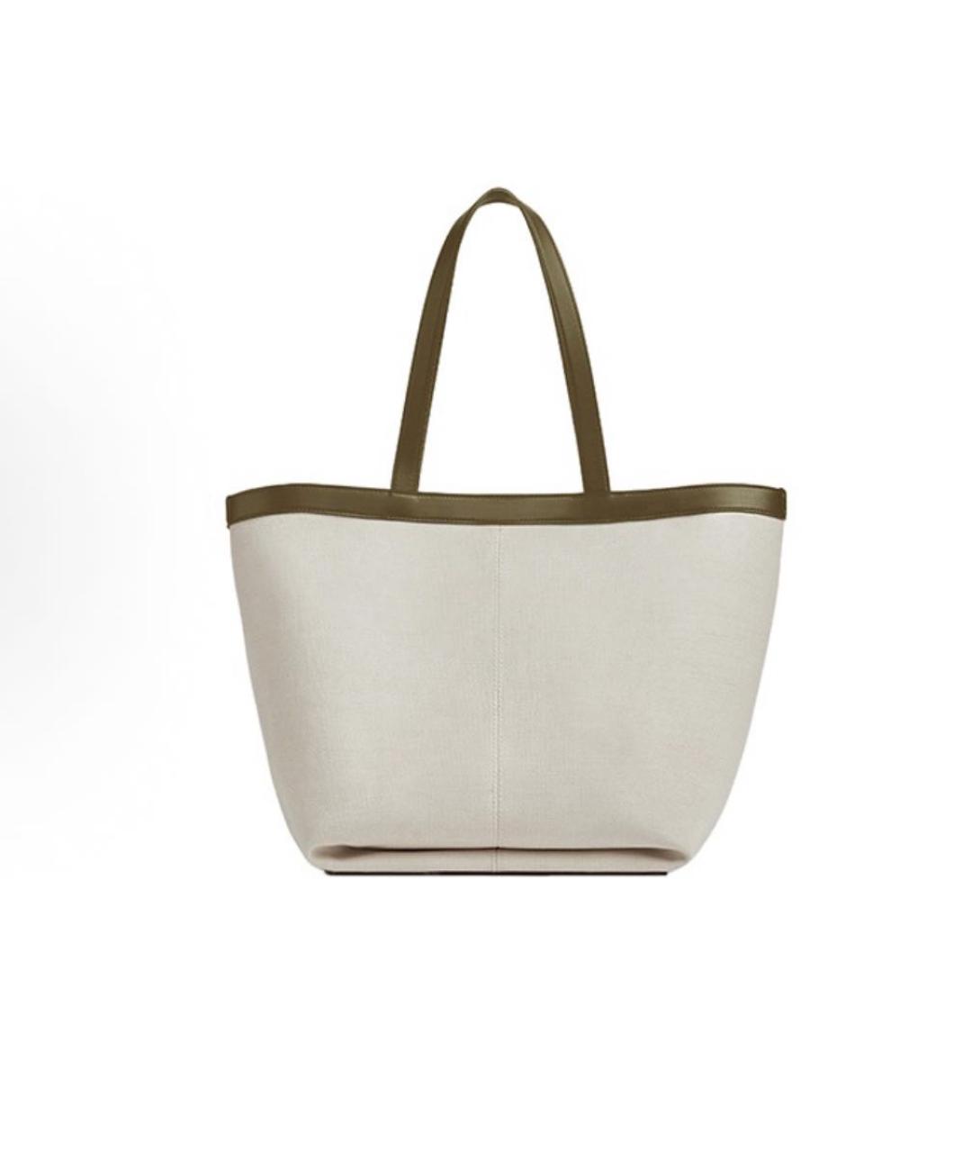 BOTTEGA VENETA Бежевая сумка тоут, фото 3