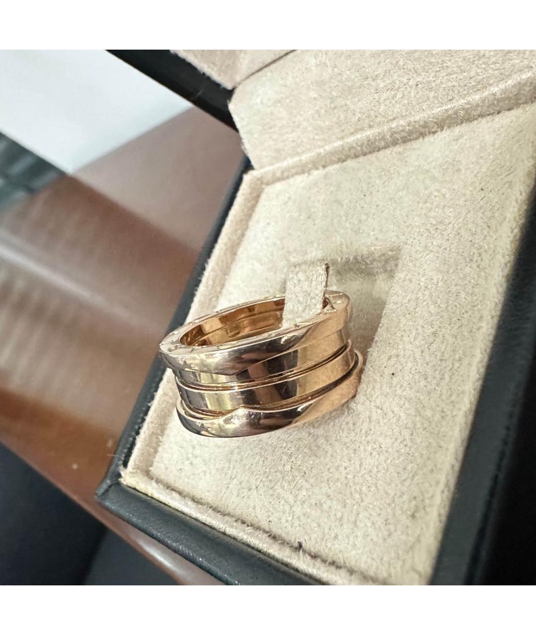 BVLGARI Золотое кольцо из розового золота, фото 7