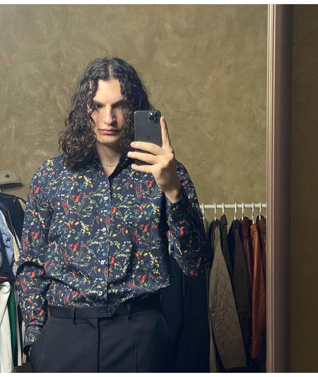 PAUL SMITH Мульти хлопковая кэжуал рубашка, фото 2