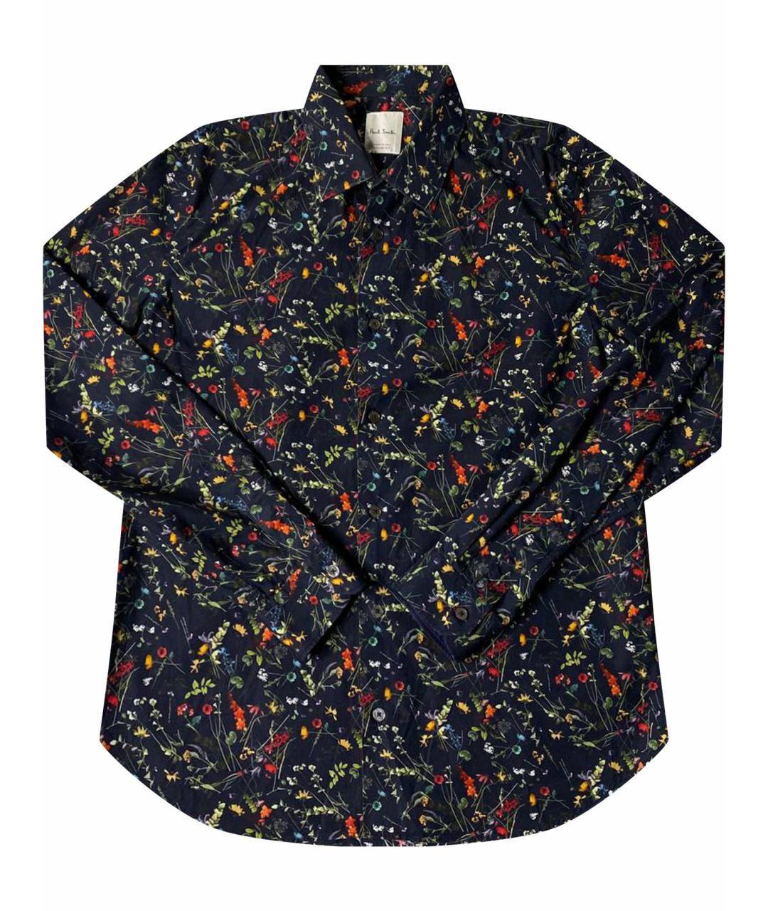 PAUL SMITH Мульти хлопковая кэжуал рубашка, фото 1