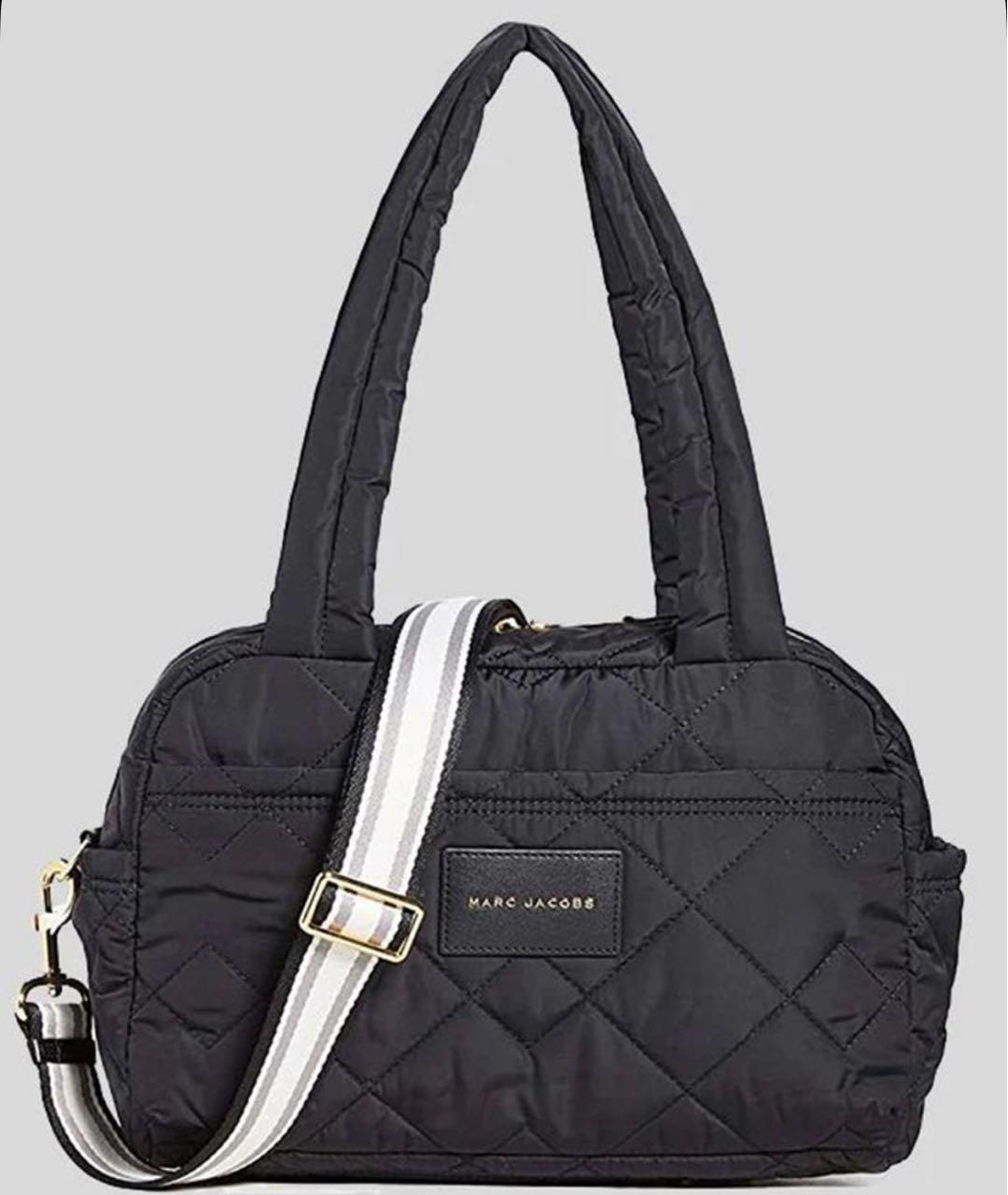 MARC JACOBS Черная дорожная/спортивная сумка, фото 4