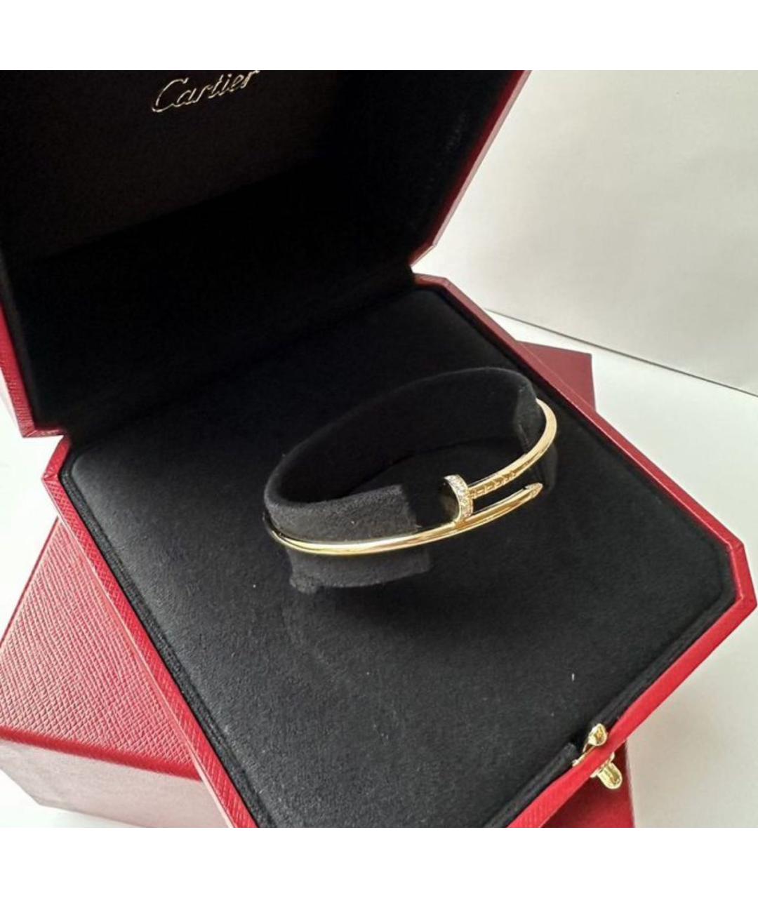 CARTIER Золотой браслет из желтого золота, фото 2