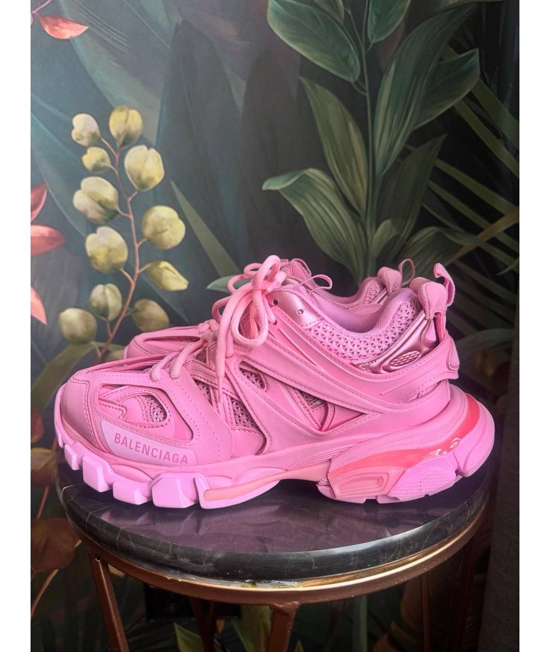 BALENCIAGA Розовые кроссовки, фото 5