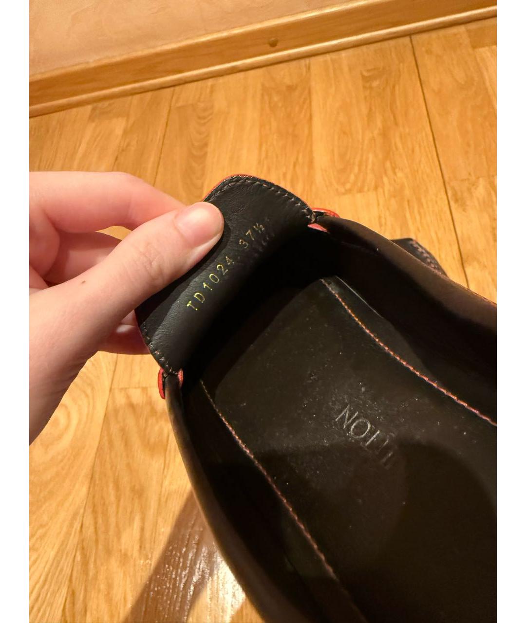 LOUIS VUITTON Черные мокасины, фото 5