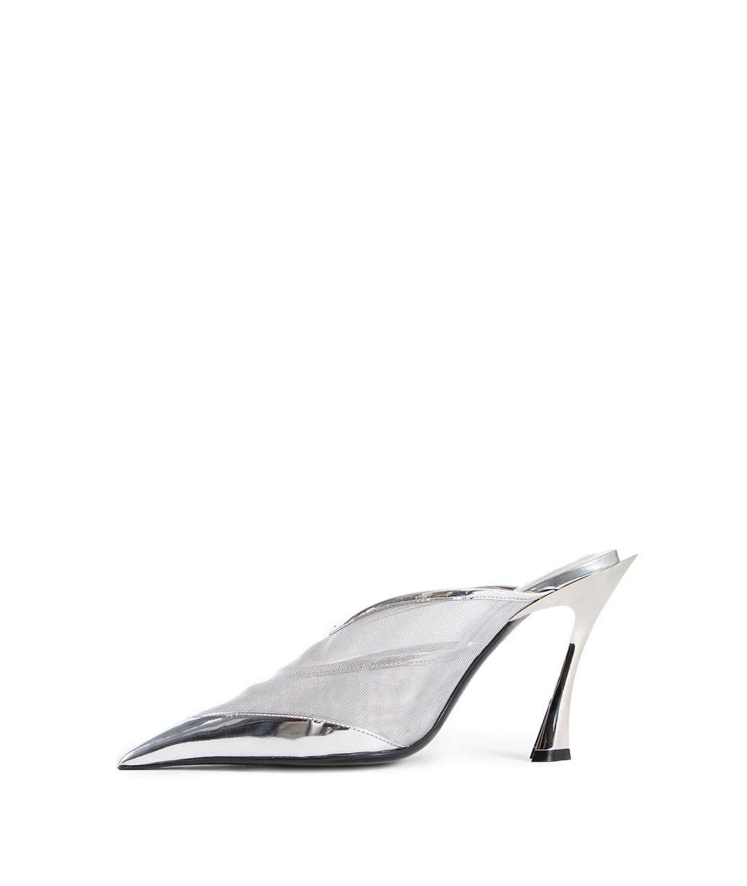 MUGLER Серебряные мюли, фото 6