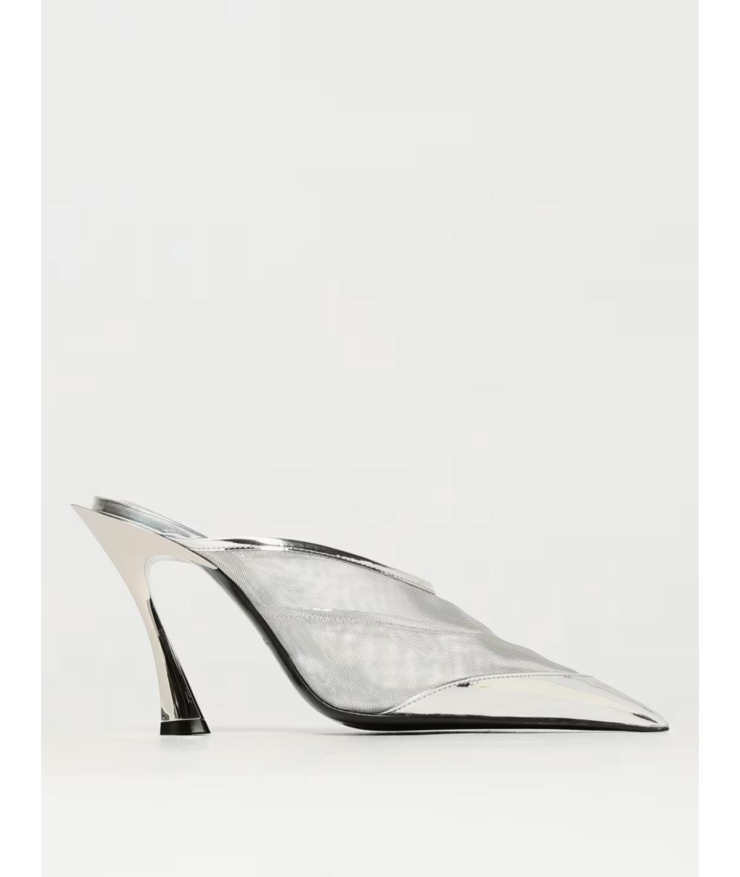 MUGLER Серебряные мюли, фото 2