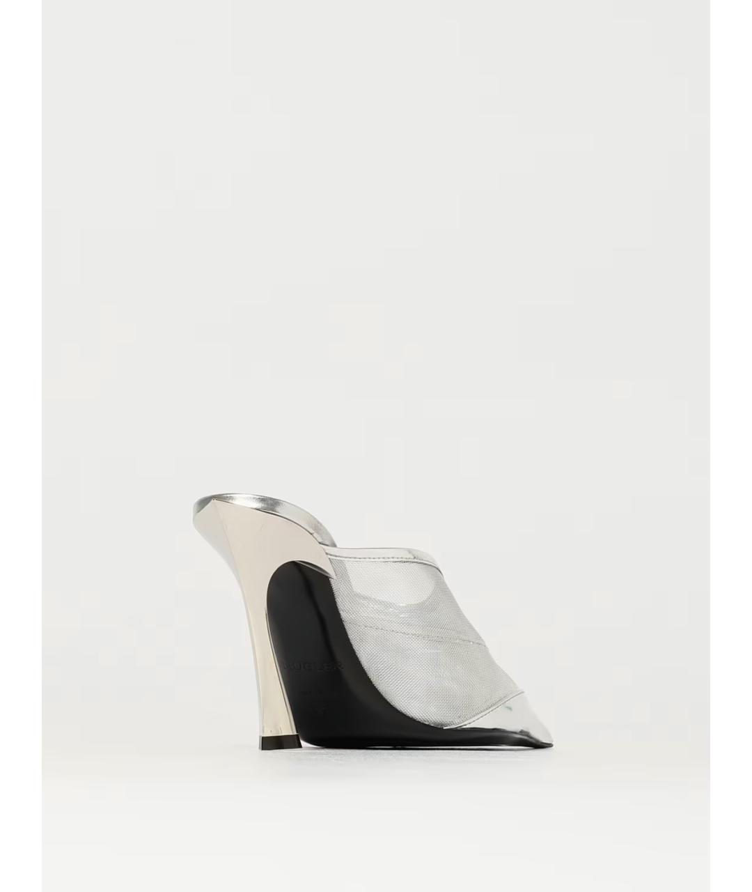MUGLER Серебряные мюли, фото 4