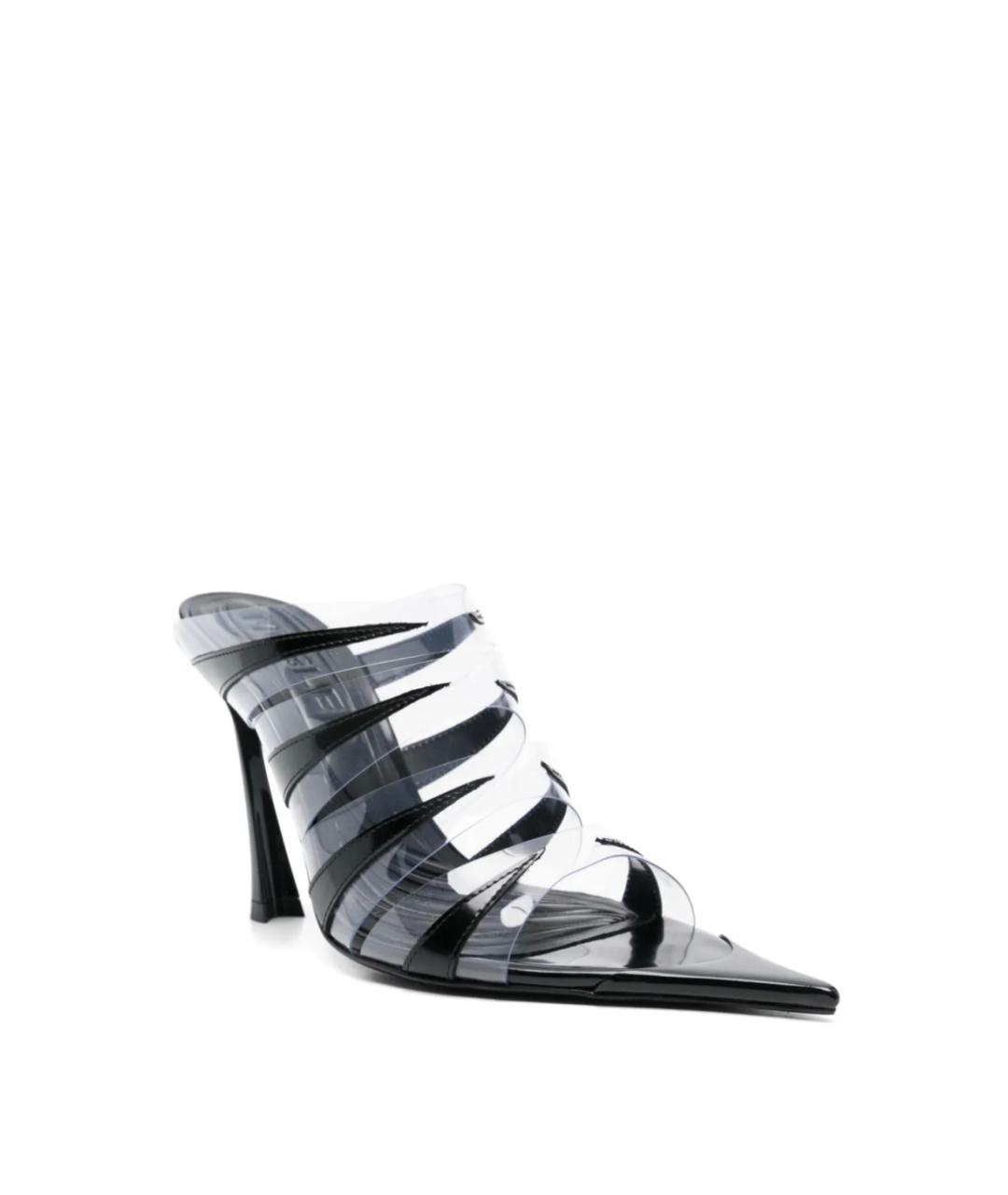 MUGLER Черные мюли, фото 7