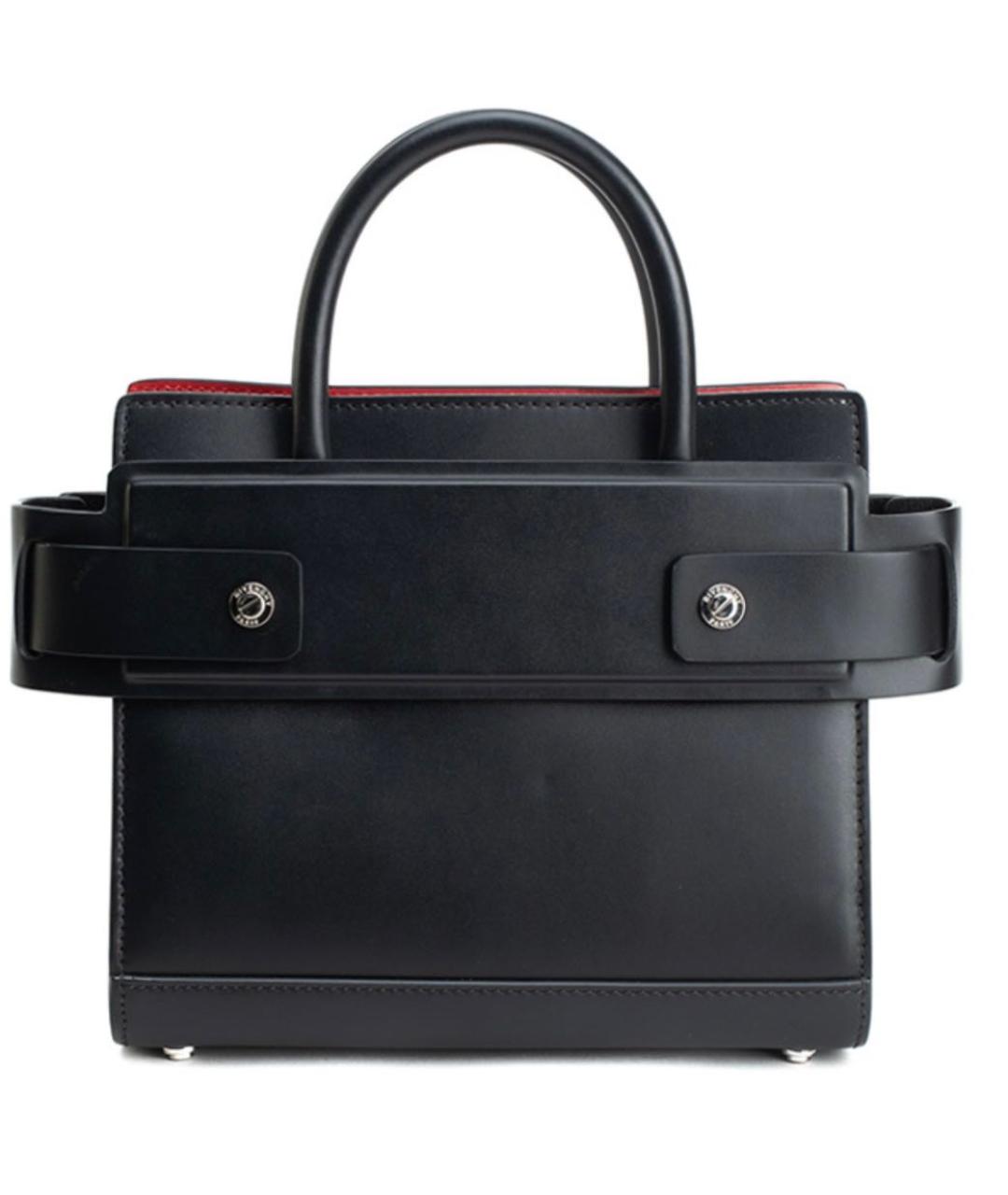 GIVENCHY Черная кожаная сумка тоут, фото 3