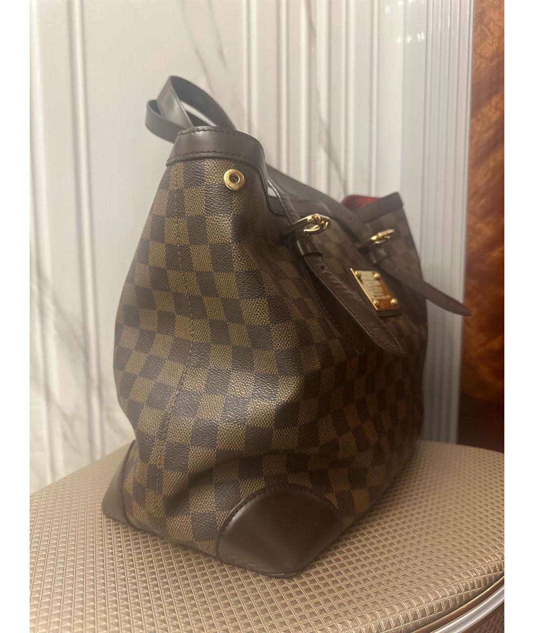 LOUIS VUITTON Коричневая сумка через плечо, фото 2