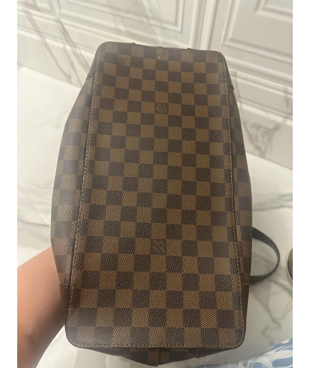 LOUIS VUITTON Коричневая сумка через плечо, фото 7