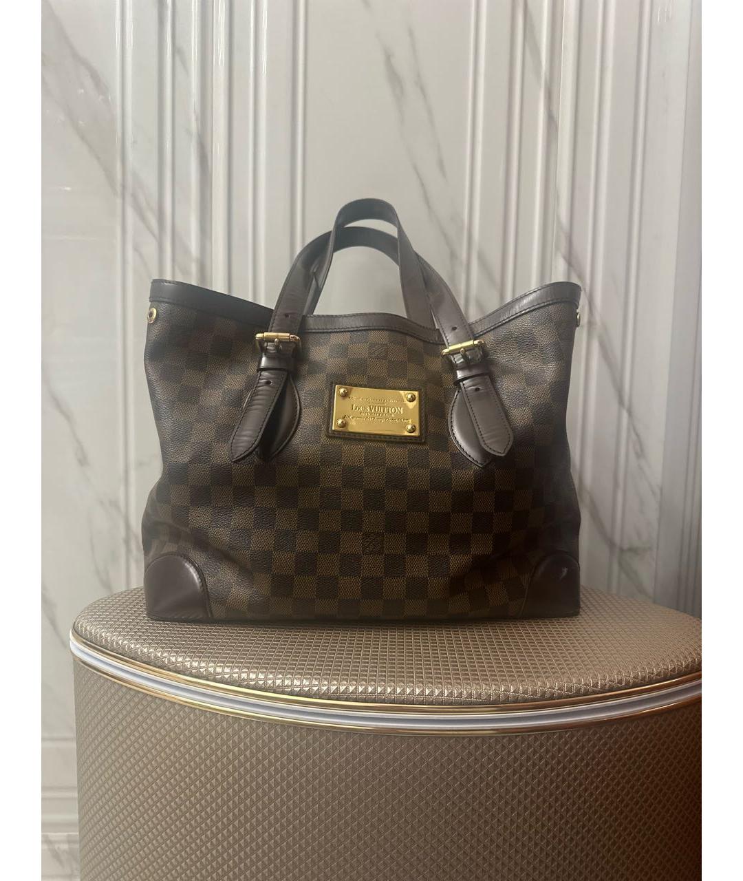 LOUIS VUITTON Коричневая сумка через плечо, фото 9