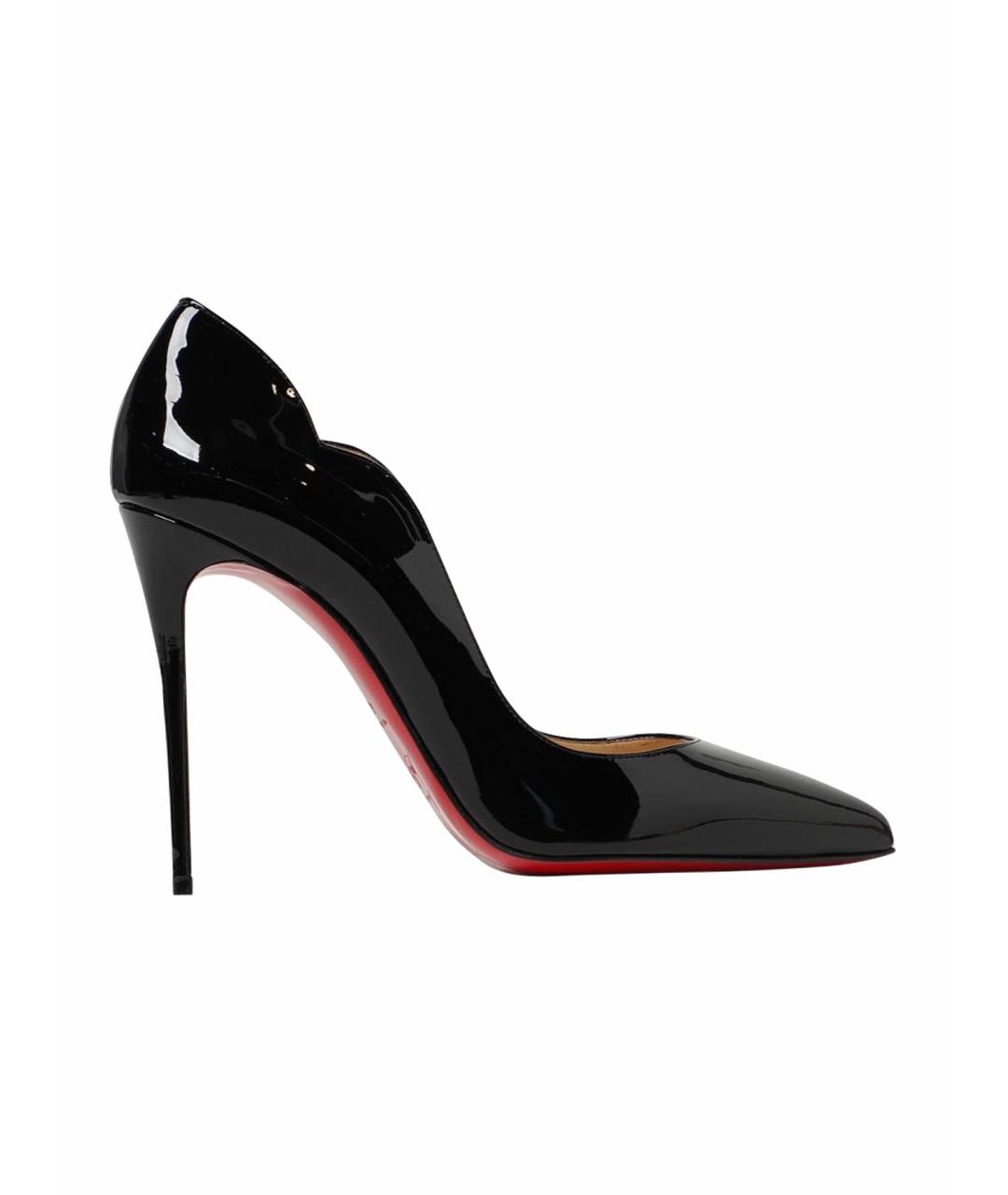 CHRISTIAN LOUBOUTIN Черные туфли из лакированной кожи, фото 1