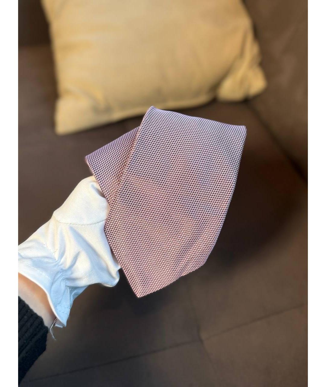 BRIONI Фиолетовый галстук, фото 5