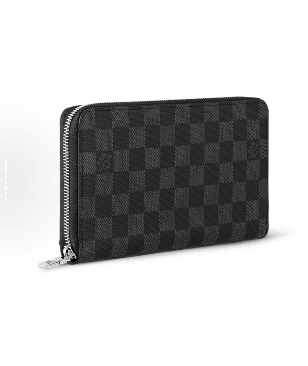 LOUIS VUITTON Черный кошелек, фото 2
