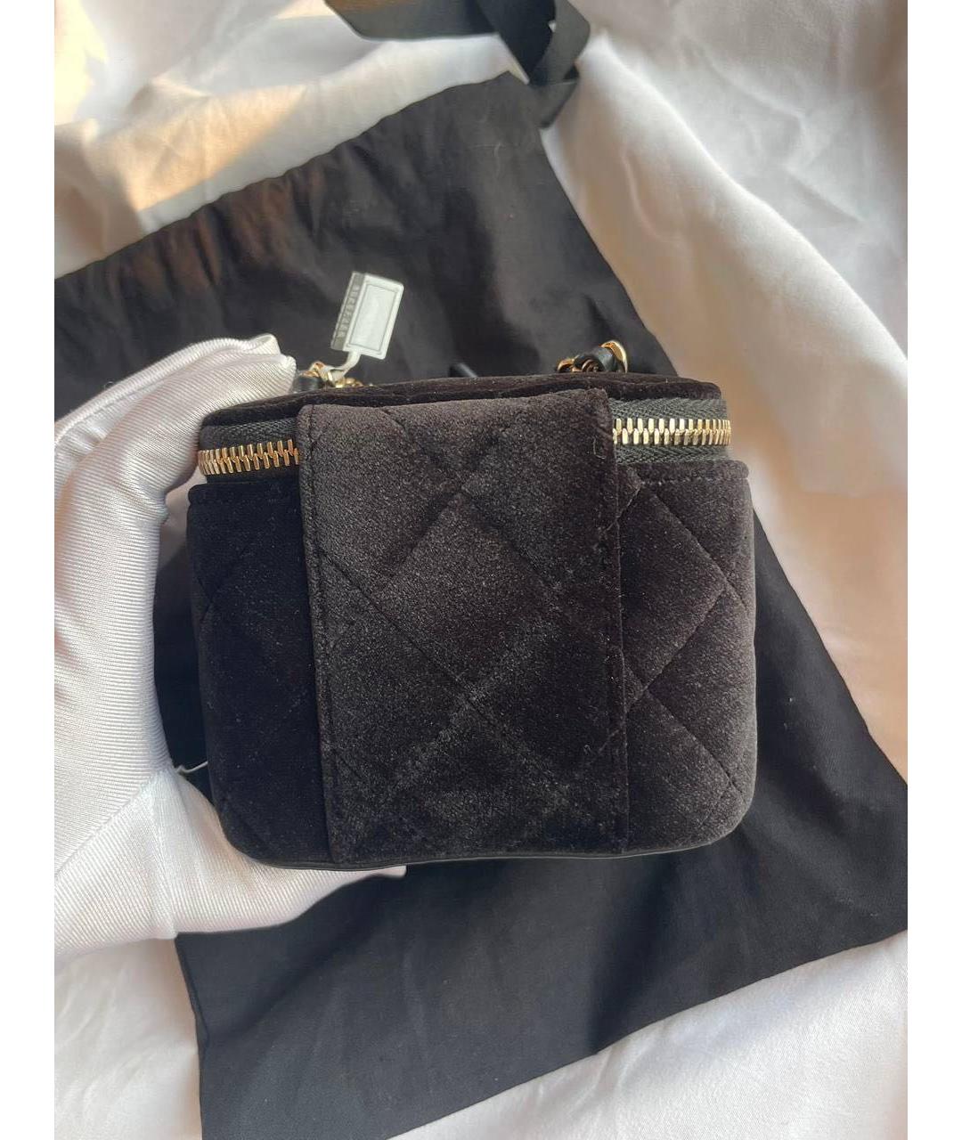 CHANEL Черная сумка через плечо, фото 3