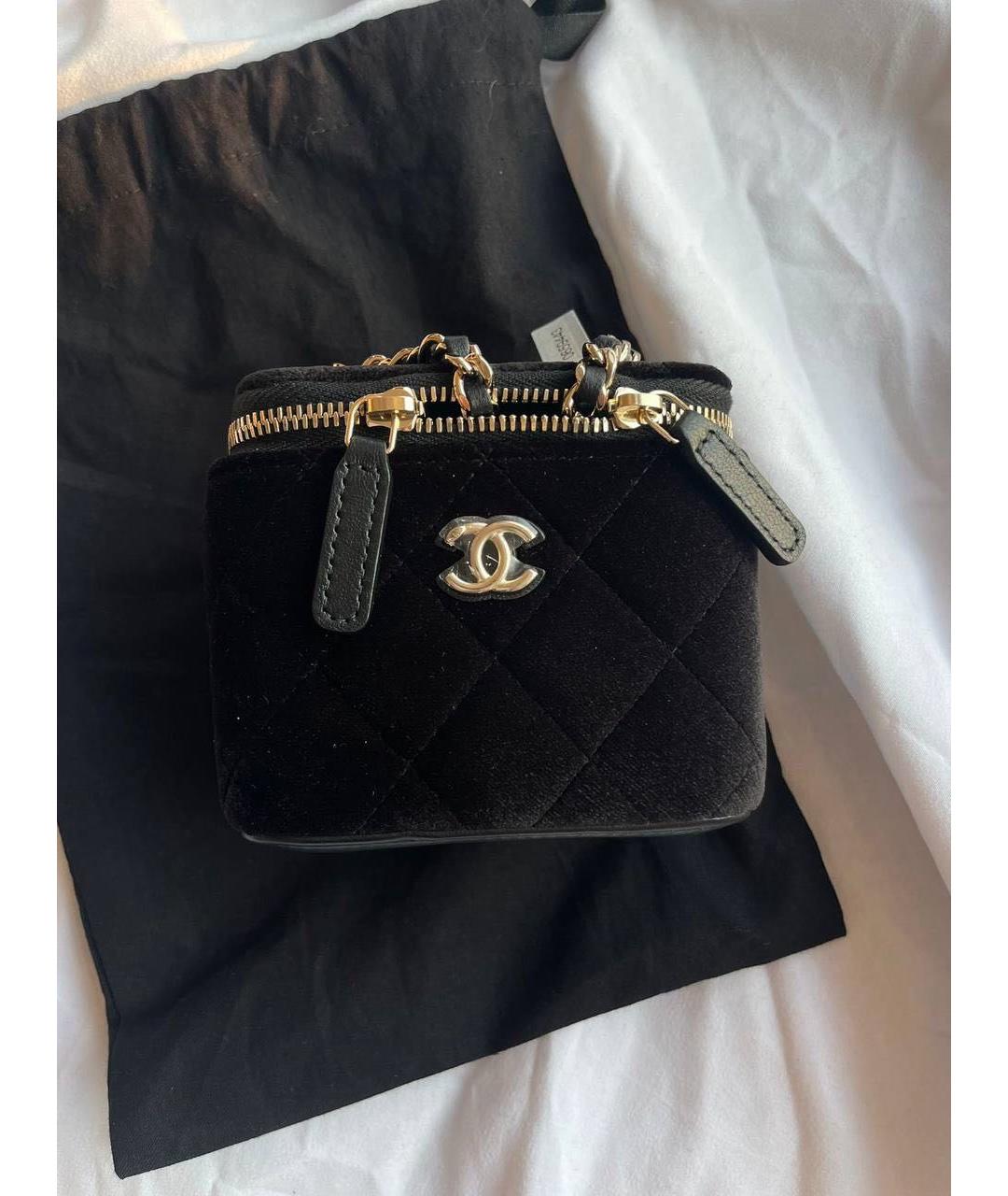 CHANEL Черная сумка через плечо, фото 8