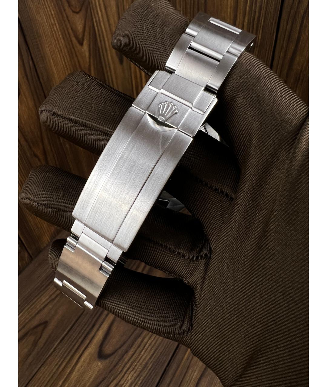 ROLEX Серебряные металлические часы, фото 6