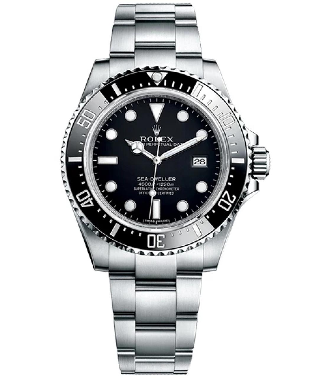 ROLEX Серебряные металлические часы, фото 1