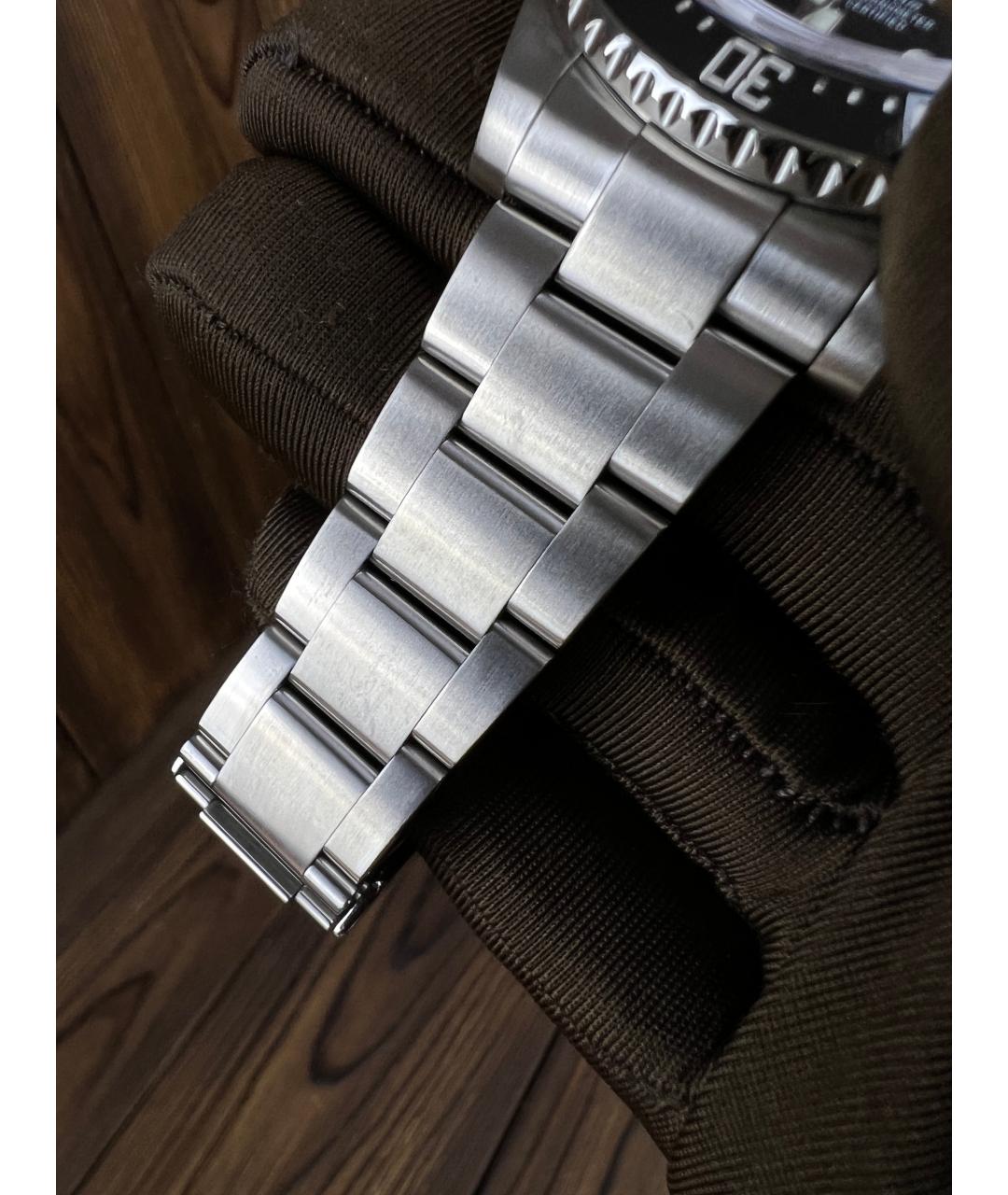ROLEX Серебряные металлические часы, фото 5