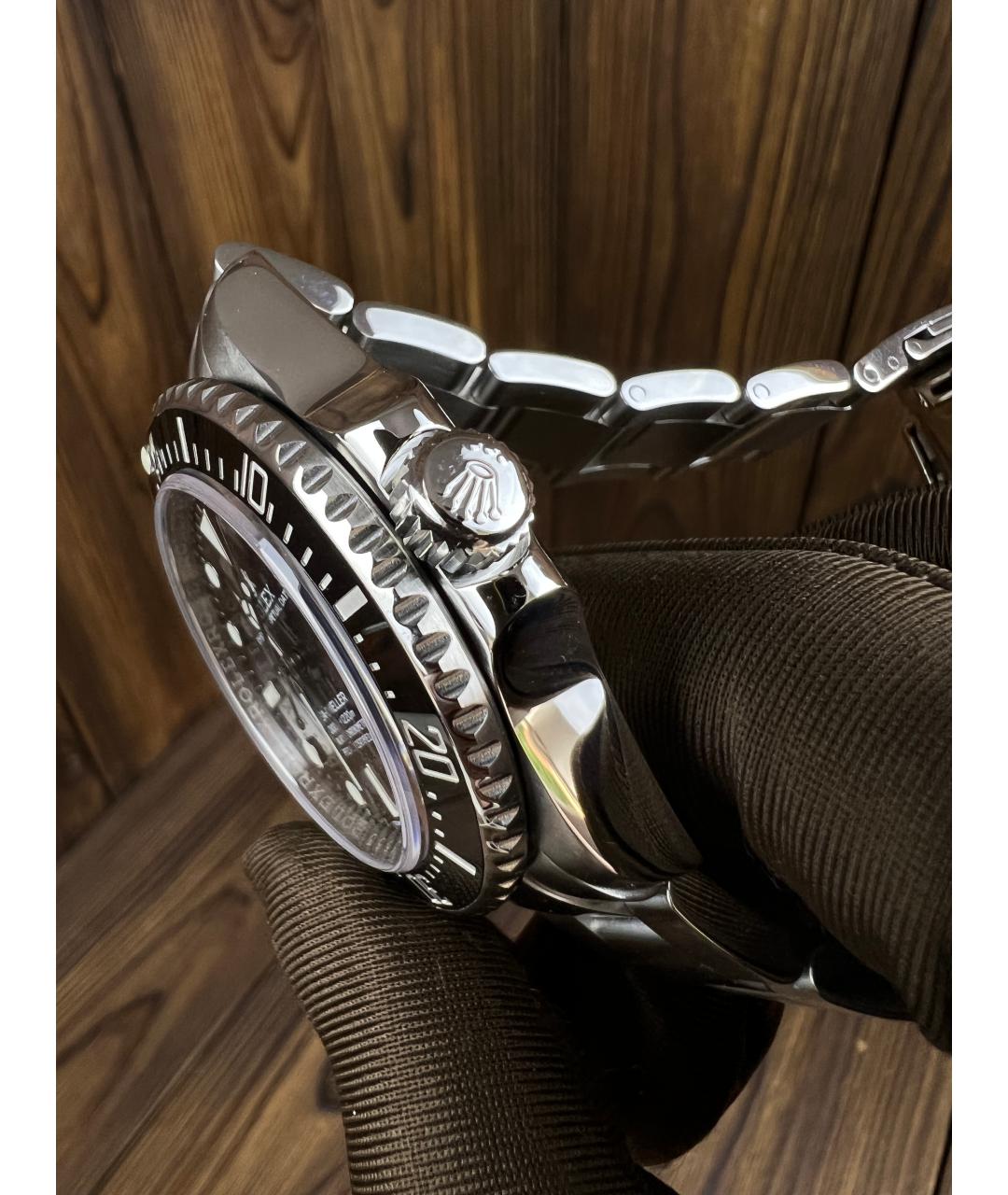 ROLEX Серебряные металлические часы, фото 3