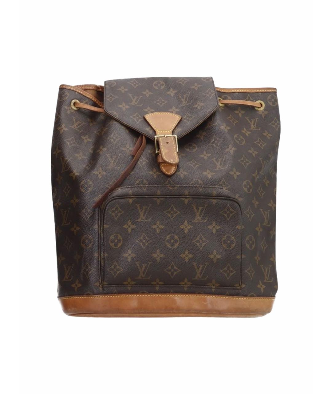 LOUIS VUITTON Коричневый рюкзак, фото 1