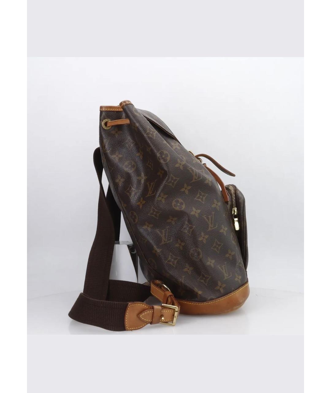 LOUIS VUITTON Коричневый рюкзак, фото 5