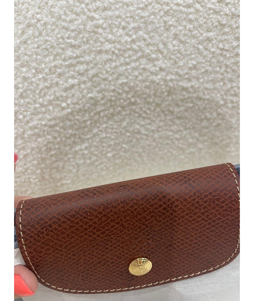 LONGCHAMP Антрацитовая сумка тоут, фото 5