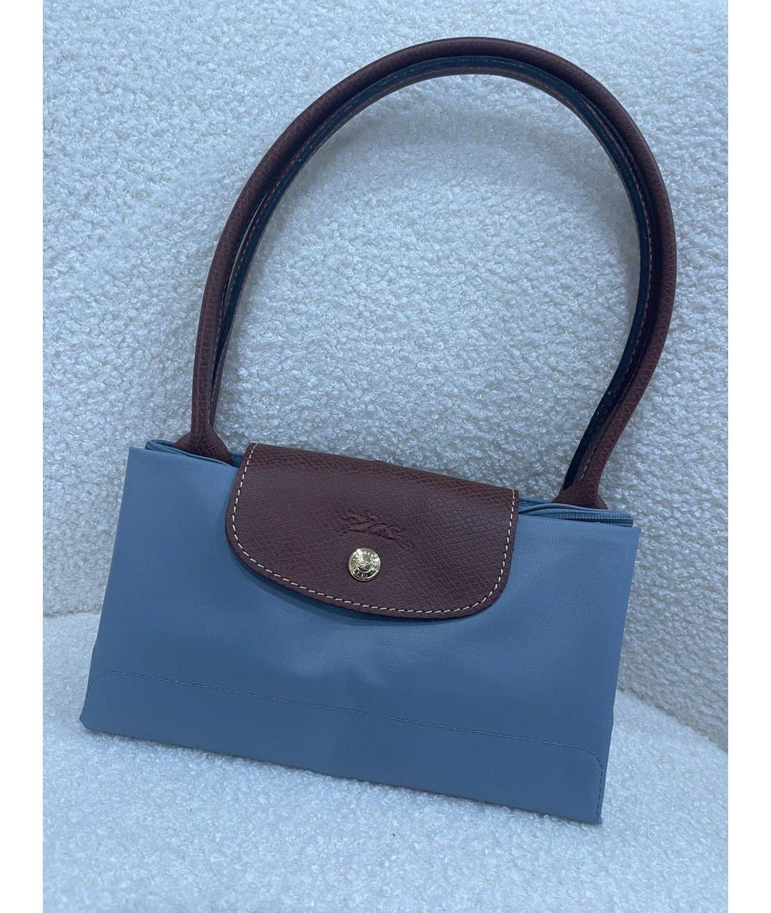 LONGCHAMP Антрацитовая сумка тоут, фото 3