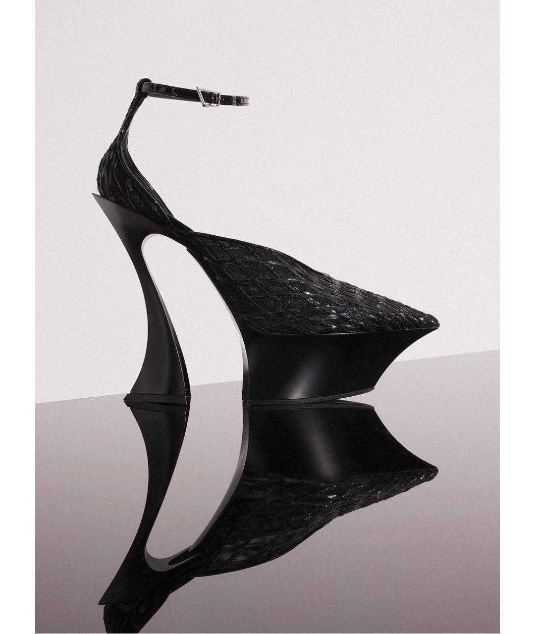 MUGLER Черные туфли, фото 4