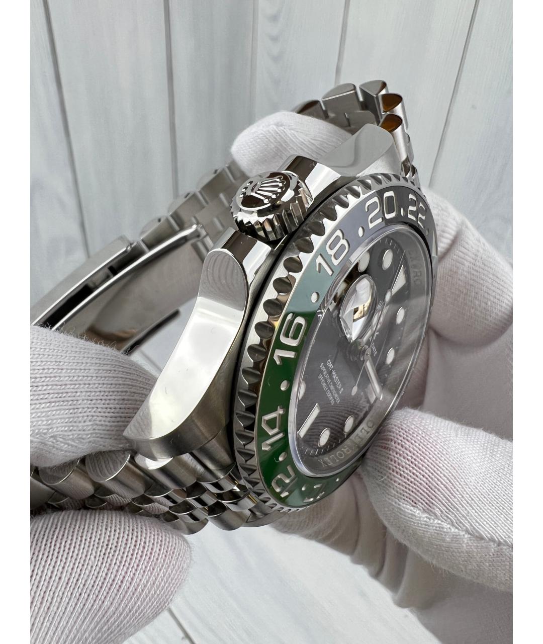 ROLEX Серебряные металлические часы, фото 3