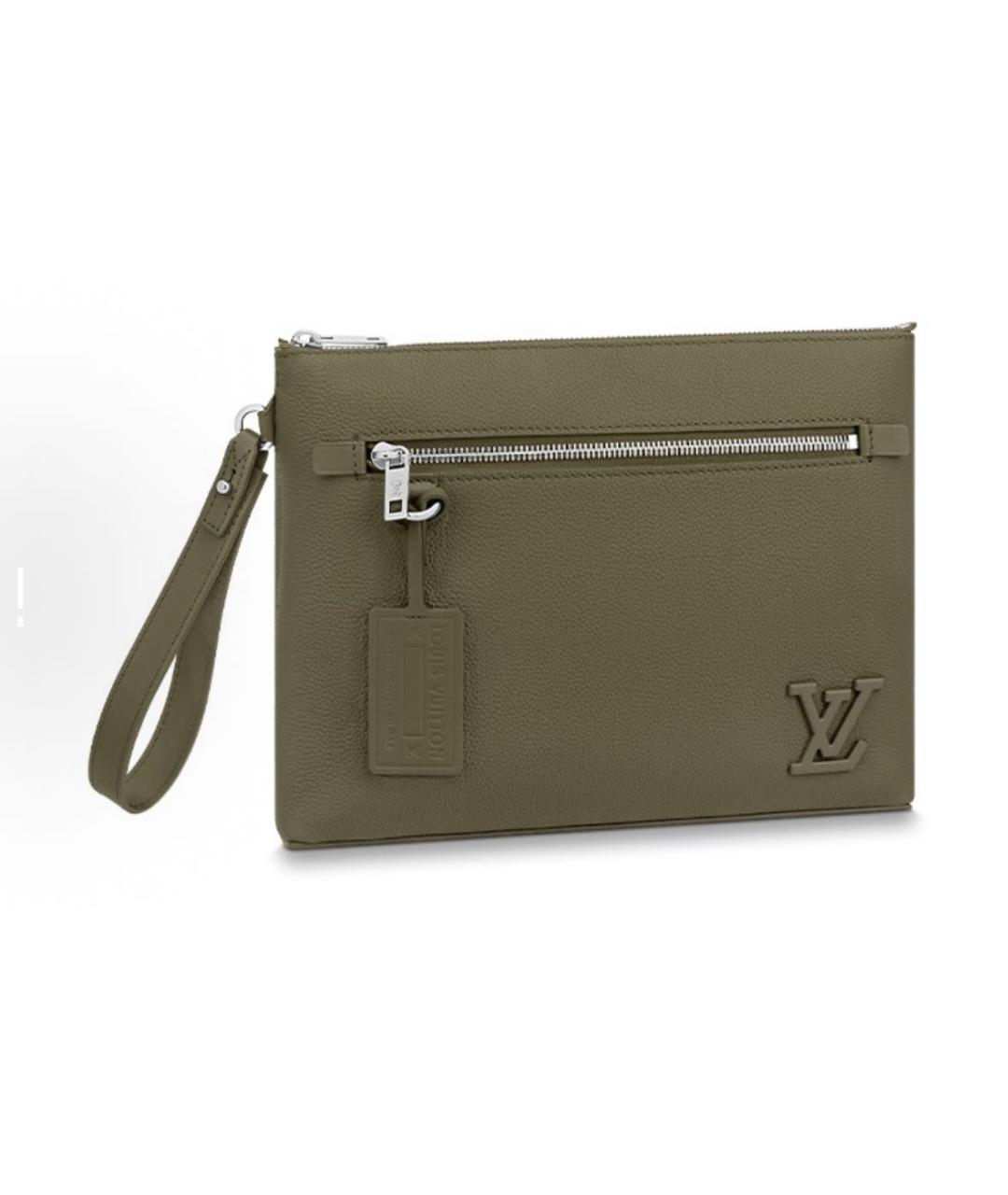 LOUIS VUITTON Хаки папка для документов, фото 5