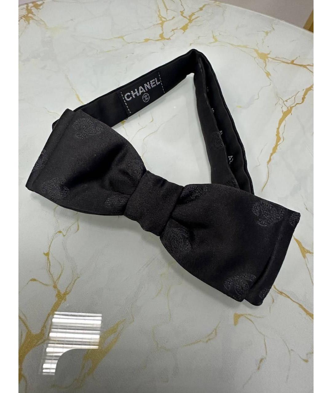 CHANEL Черная повязка на голову, фото 8