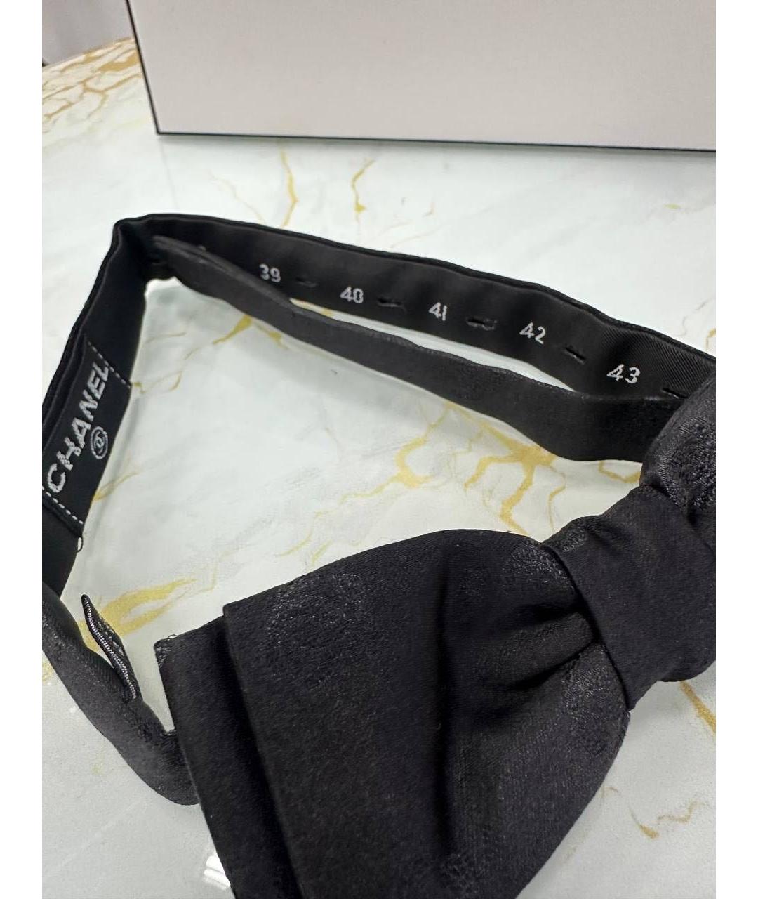 CHANEL Черная повязка на голову, фото 6