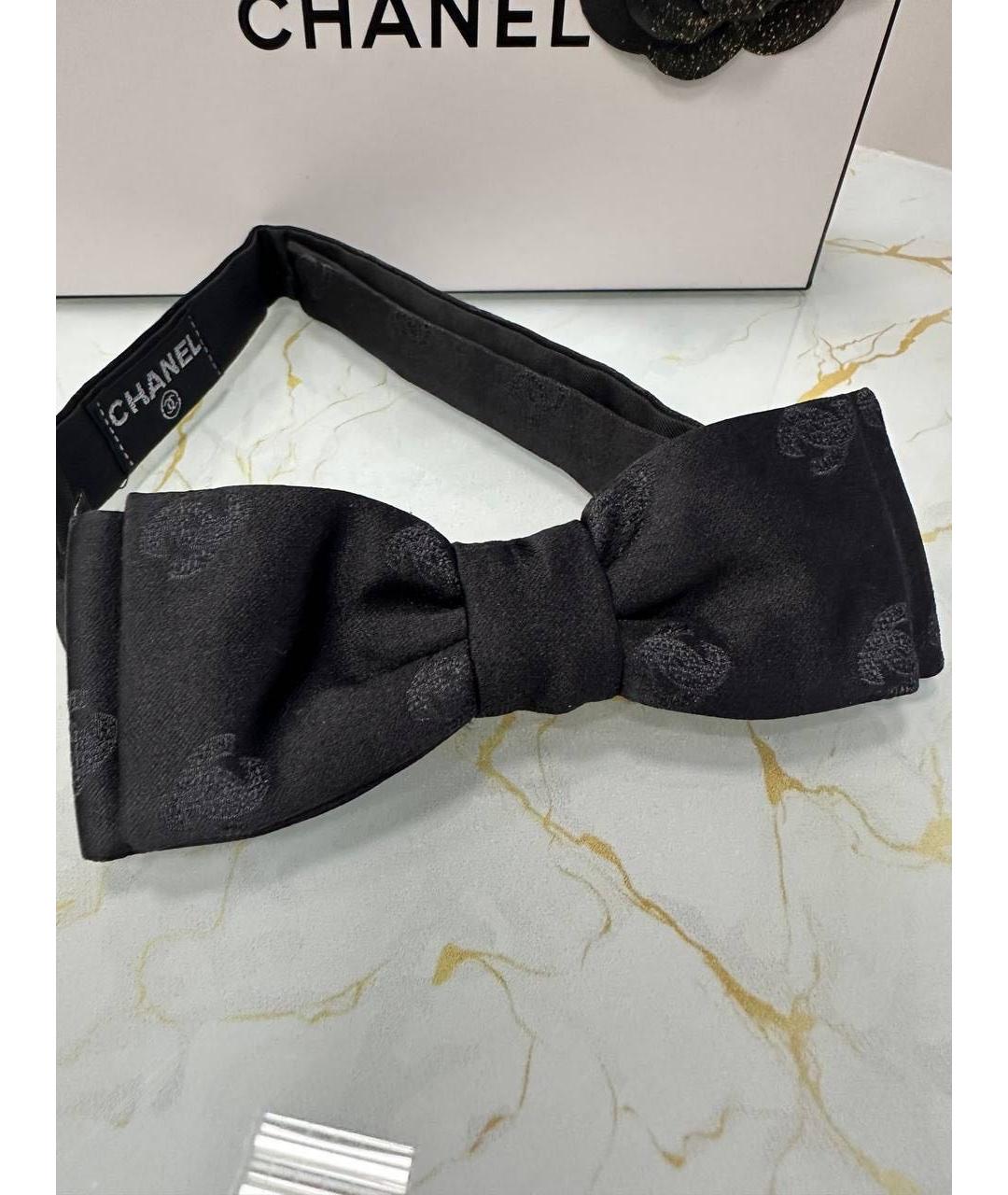 CHANEL Черная повязка на голову, фото 5