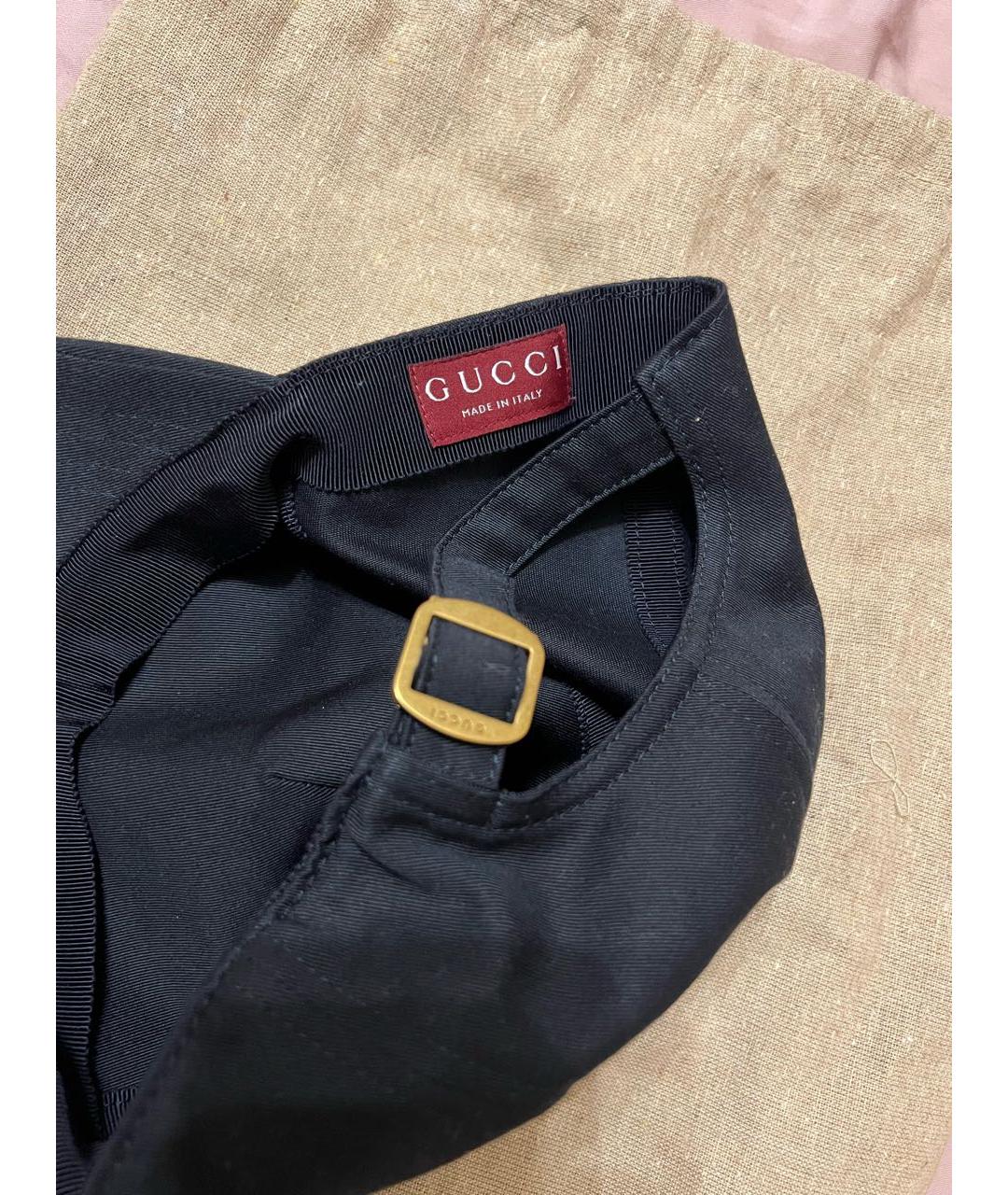 GUCCI Темно-синяя кепка/бейсболка, фото 4