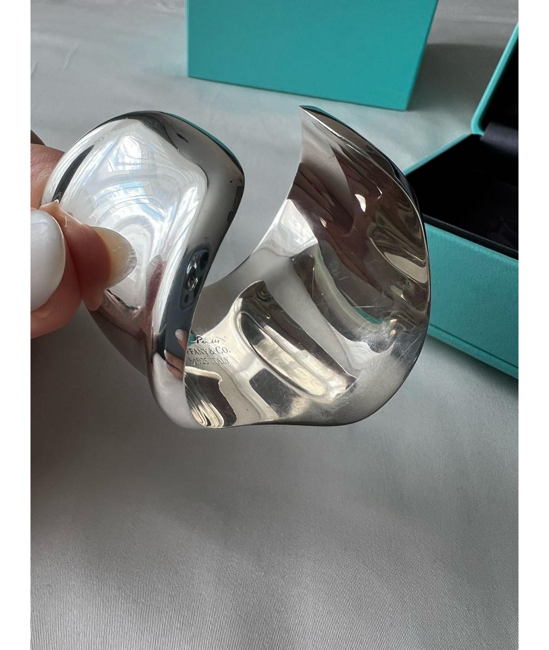 TIFFANY&CO Серебрянный серебряный браслет, фото 4