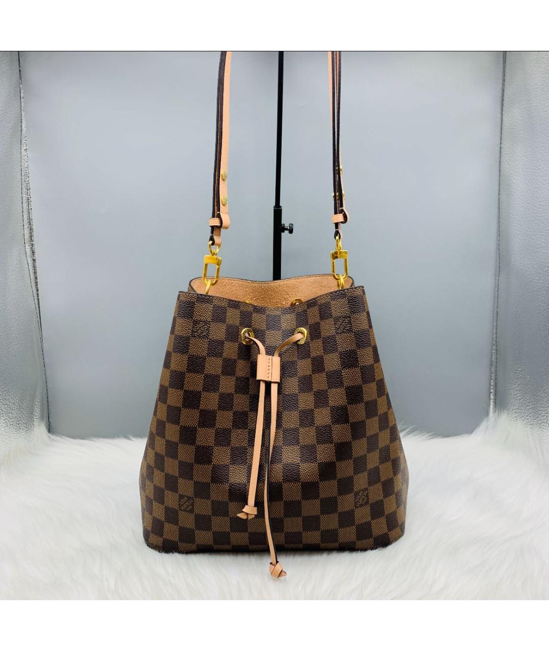 LOUIS VUITTON Коричневая сумка через плечо, фото 2