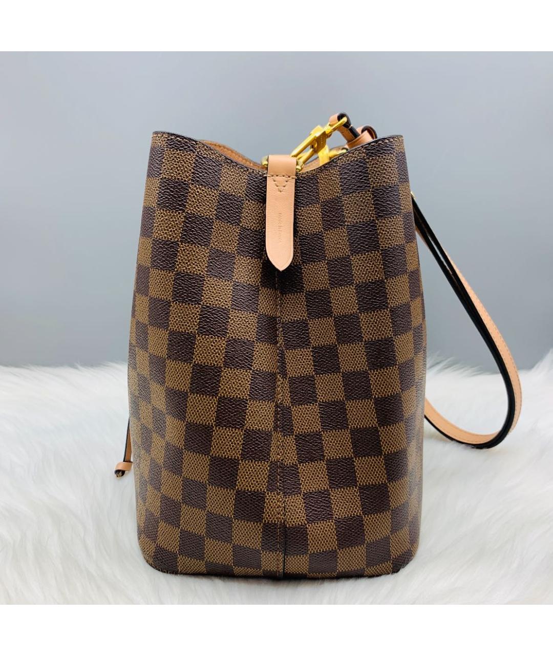 LOUIS VUITTON Коричневая сумка через плечо, фото 5