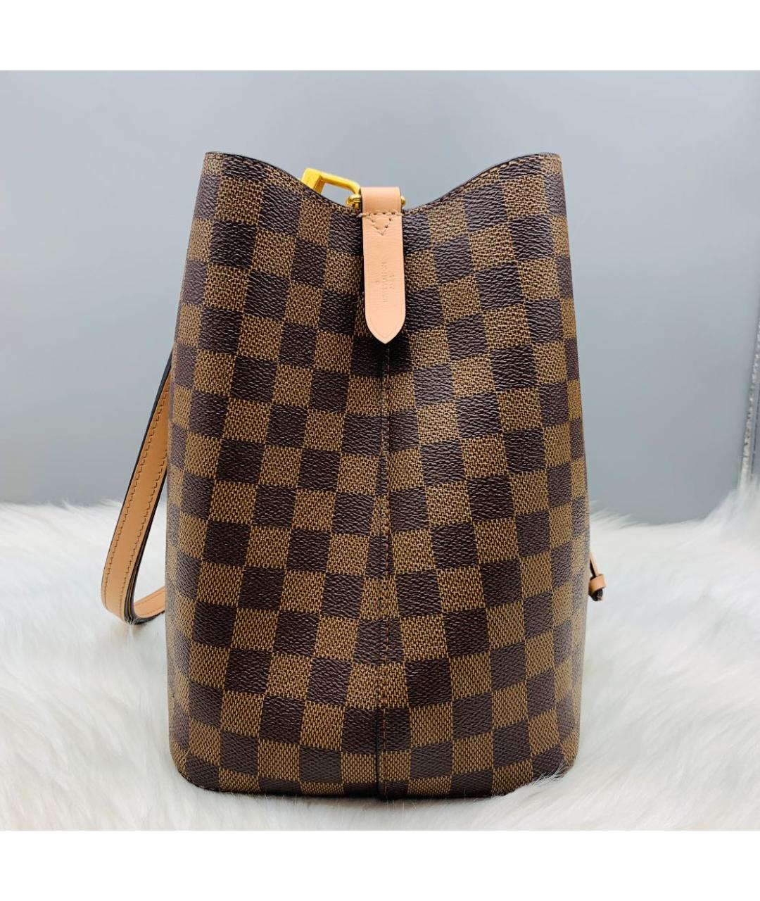 LOUIS VUITTON Коричневая сумка через плечо, фото 4