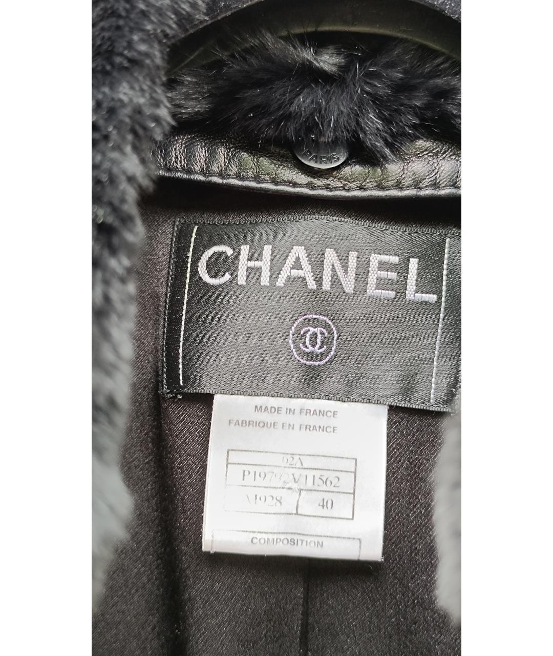 CHANEL Антрацитовое кашемировое пальто, фото 6