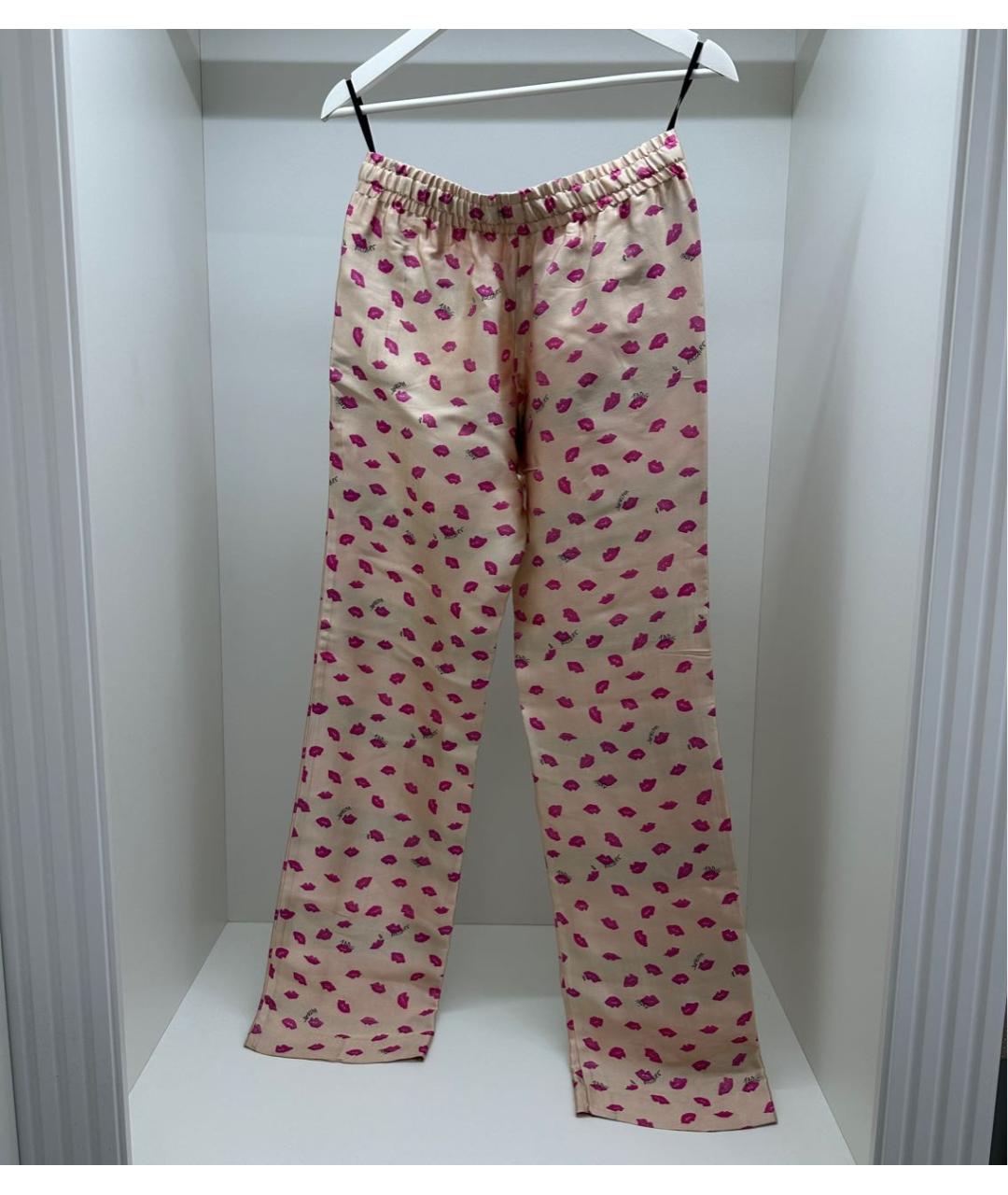 ZADIG & VOLTAIRE Бежевые прямые брюки, фото 4