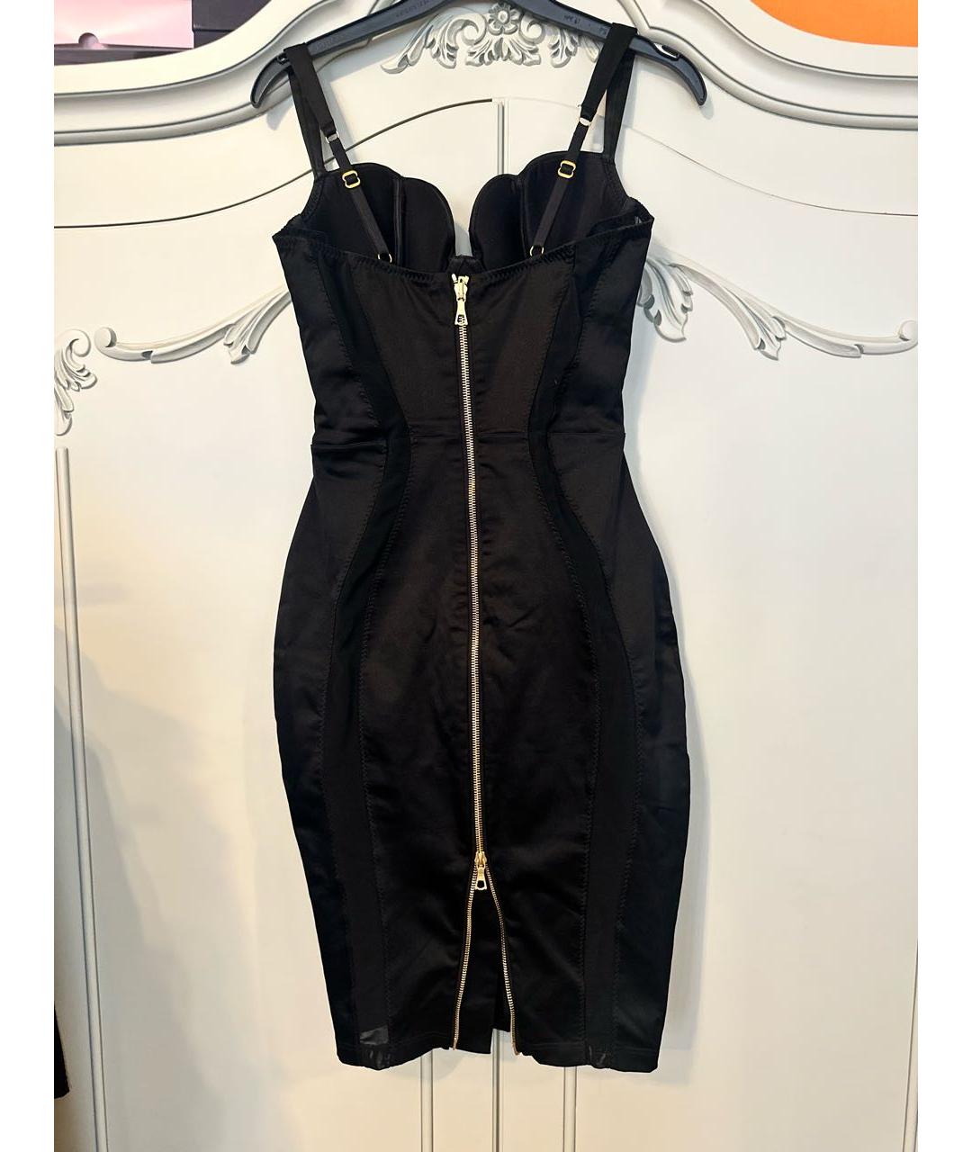 AGENT PROVOCATEUR Черное полиамидовое коктейльное платье, фото 2