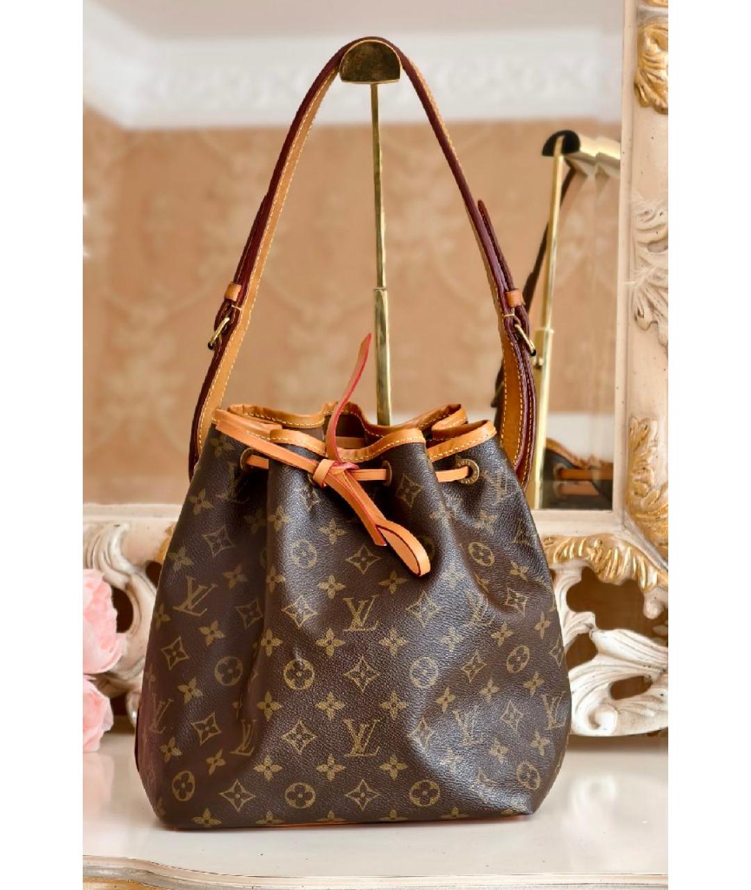 LOUIS VUITTON Коричневая сумка через плечо, фото 9